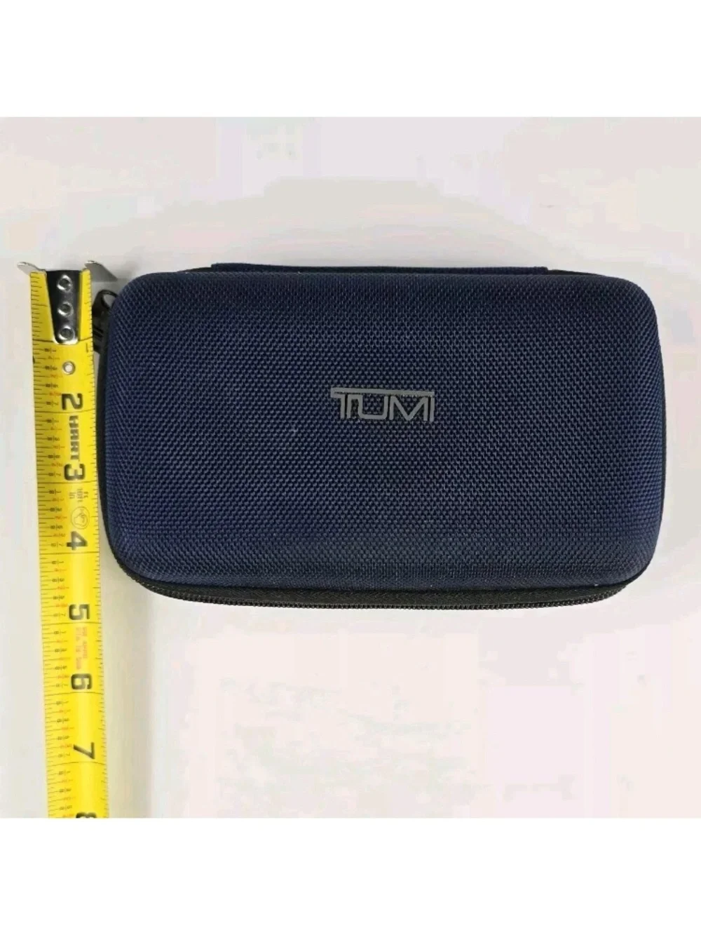 Tumi Navy Travel Zip Case